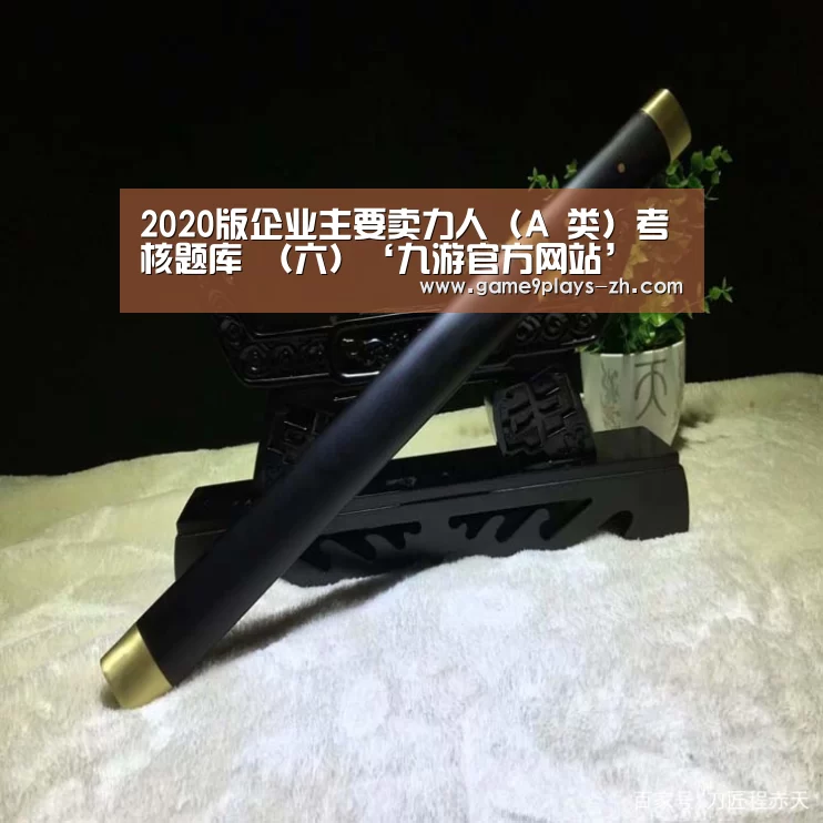 2020版企业主要卖力人(A 类)考核题库 (六)‘九游官方网站’(图3) 九游